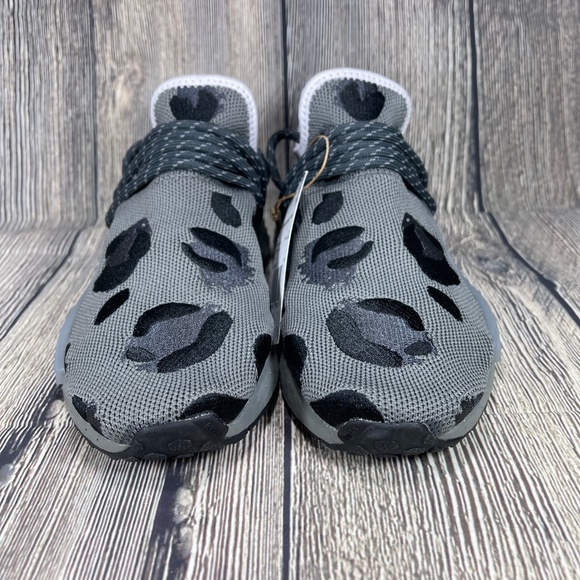 adidas NMD Human Race Pharrell Hu Ash Grey/Core Black Leopard Mens sizes ID1531 - Picture 4 of 8
